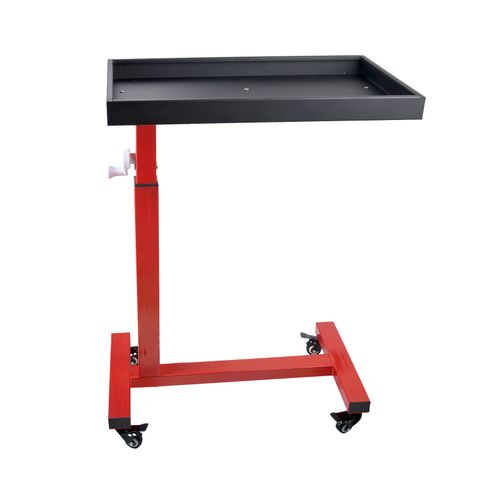 Adjustable Work Table with Wheels Mechanic Rolling Tool Tray Table for Garage UK — image 11