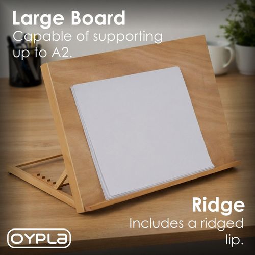 NEW! A2 Wooden Art Drawing Board Table Canvas Workstation Sketch Easel — image 3
