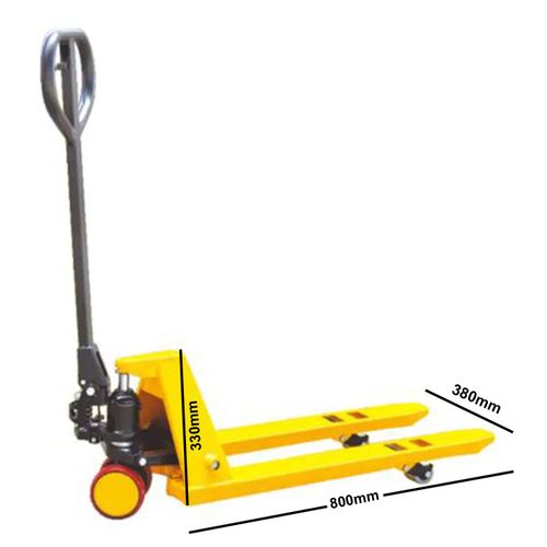 Pump Truck Mini Pallet Truck, Narrow Forks, 500kg, BRAND NEW — image 1