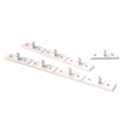 ecoclip camlock clips baseplates black white 15mm 22mm 28mm system pack