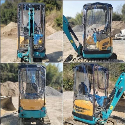 For Kubota U15 U17 U20 U30 Mini Excavator Car Cover Warm Awning Pvc Windproof  — image 4