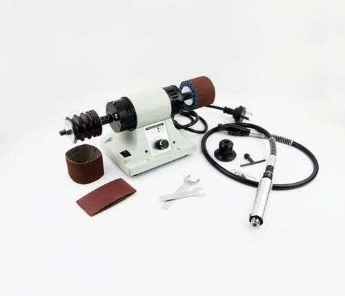 110V Leather edge Grinding Leather Polishing Burnishing machine + Handle