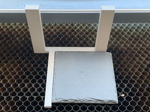 Sculpfun Laser Engraver Cutter Bed Alignment Tool.  Grey.