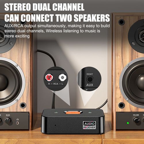 NFC Bluetooth 6.0 Receiver Wireless Audio HiFi Music Adapter 3.5mm Jack AUX RCA — image 4