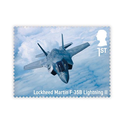 Military Jet Aircraft Stamps Collectors Sheet from Royal Mail — image 9