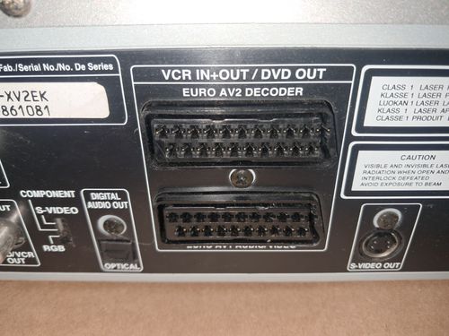 JVC HR-XV2EK VHS VCR DVD Combi Combo Video Cassette Player Recorder Super Nicam — image 3