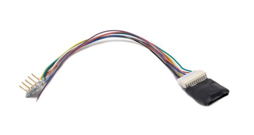 8-pin 4-function 1.1Amp detachable harness DCC decoder - Bulk Discounts — image 1