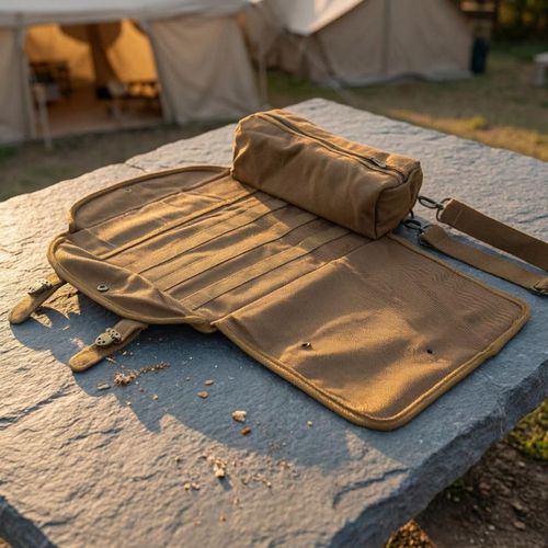 Bartender Tool Bag Canvas Travel Gear Shoulder Strap — image 5
