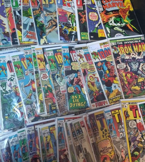 Marvel Comic Box Mixed Lot 20 Back Issues Marvel Comic Bundle — image 10