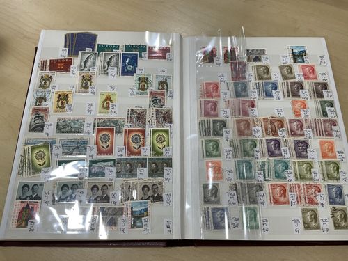 Luxembourg stamps. 1800s on. mint/used. Packed stock book @424 — image 16