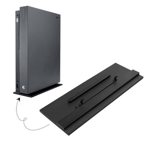 Black Vented Vertical Stand Dock Holder for XBOX ONE S SLIM Console — image 4