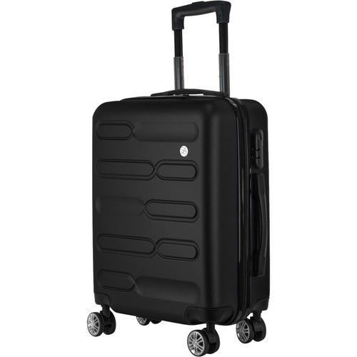 55cm Cabin Suitcase Lightweight Hardshell Carry On Luggage 4 Spinner Wheel Bag