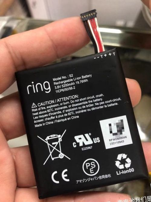 Ring Battery S2 (6 pins) for Ring Doorbell 2nd Generation 
