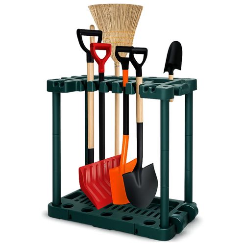 Garden Tool Holder Storage Rack Gardening Garage Organizer Caddy Shed Equipment — image 1
