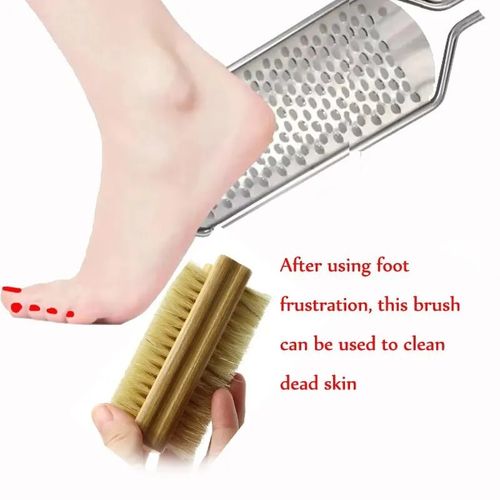 Wooden Nail Cleaning Brush Double Sided Hand Nail Scrub Brush UK — image 21