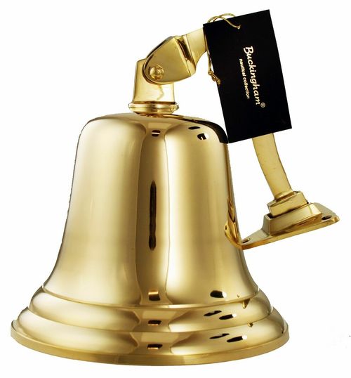 Traditional Solid Brass Hand Bell,Ship Bell Dinner Reception School Pub Bells UK — image 3