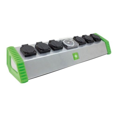 LUMii 4, 6, 8 Way Socket Contactor Grow Lights Timer 26 Amps Relay Hydroponics
