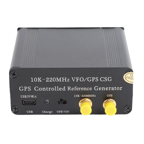 GPS VFO Signal Generator 10K-220MHz GPSDO Frequency Reference W/ Battery — image 17