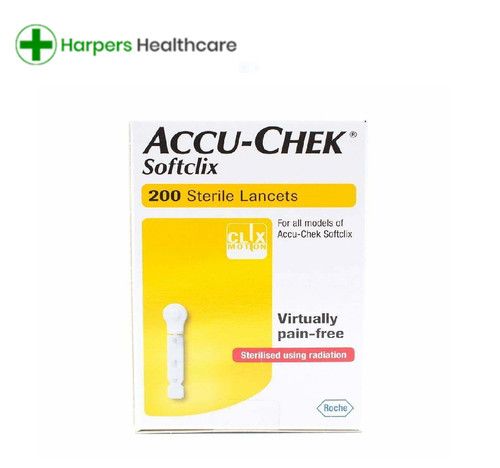 Accu-Chek Softclix Lancets - Pack of 200 - SAME DAY DISPATCH