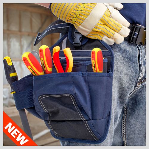 6pc Insulated Magnetic Electricians Screwdriver Soft Grip Phillips Flat Set — image 3