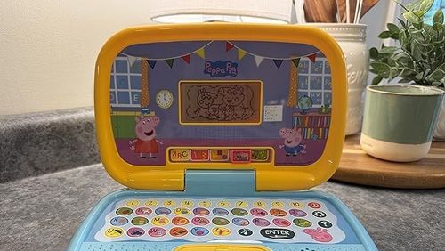 VTech Peppa Pig: Play Smart Laptop | Interactive Learning Laptop for Kids with — image 3