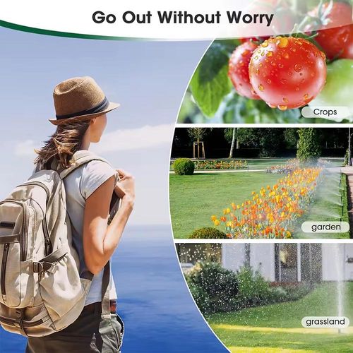 2-Zone Garden Water Tap Hose Automatic Timer Sprinkler System Irrigation Control — image 18