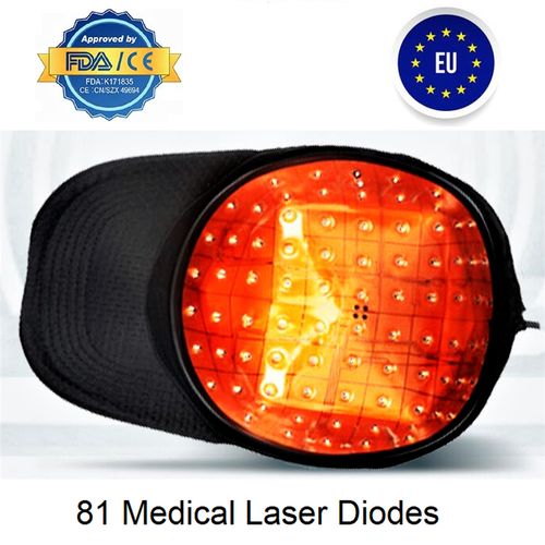Newest Hair Regrowth Laser Therapy Cap 81 Diodes LLLT Helmet Hair Loss Treatment — image 2