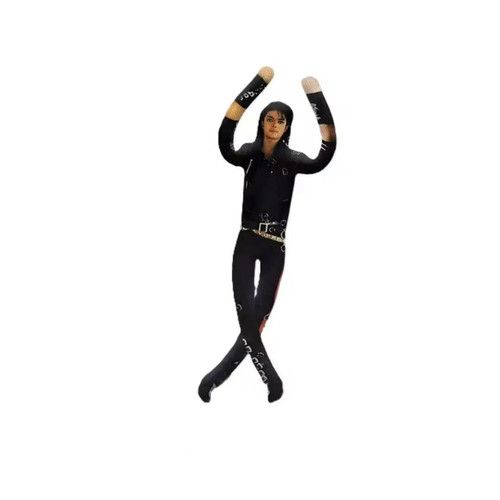 28cm Michael Jackson Posable Plush Doll Soft Toy Collectible Wire Arm Figure