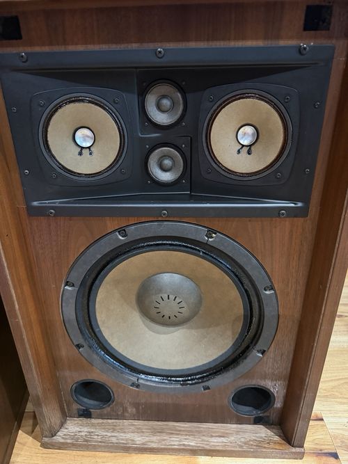 Vintage Sansui SP-1700 3-Way 5-Speaker System - Rare - Fully Working — image 12