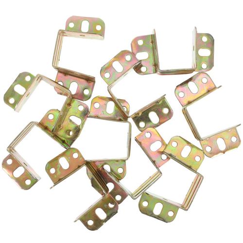 10Pcs Bed Hinge Sturdy Bed Corner Furniture Fixed Bracket Practical Bed Hinge — image 12