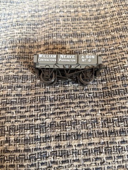 Kitbuilt OO Gauge William Neave & Son Paddington No 6 Open Wagon
