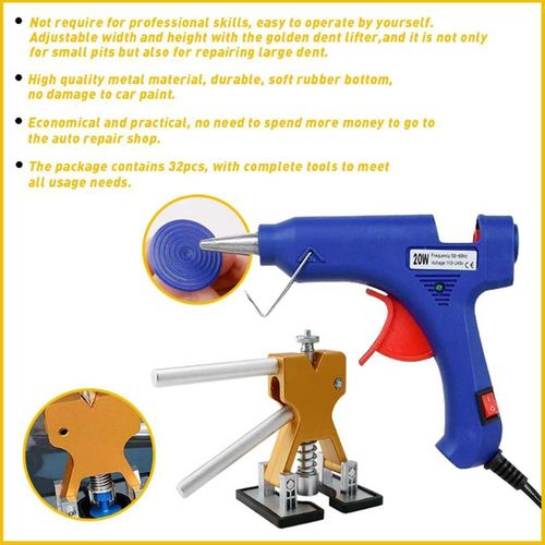 33pcs Car Dent Removal Puller Kit Paintless Small Damage Repair PDR Tools — image 8
