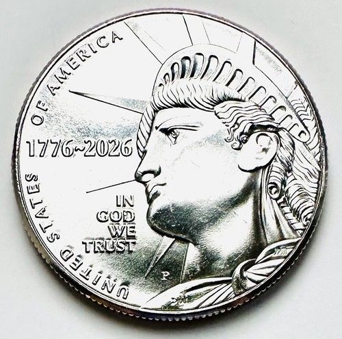 2026 USA 250th Anniversary Half Dollar Semiquincentennial- Enduring Liberty- BU