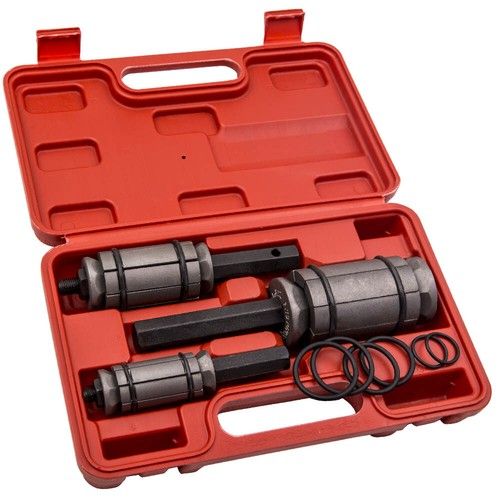 New 3Pcs Exhaust Muffler Tail Pipe Expander/Pipe Stretcher Tool Kit W/ Carry Cas