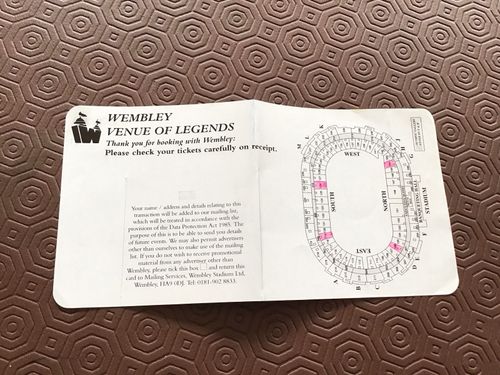 Euro 1996 Championship - Supporters Match Ticket Package, Very rare & Unique Set — image 6