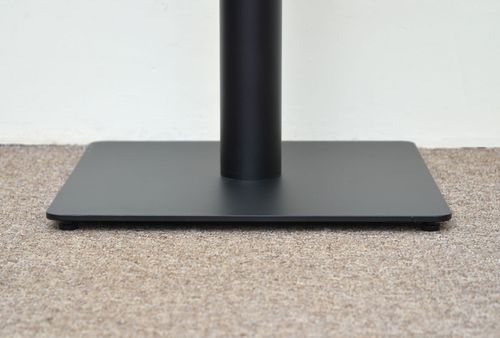 black cast iron flat table base dining restaurant pub square - FREE DELIVERY — image 4