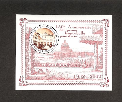 (BL23) Vatican 2002 Stamp souvenir minisheet  MNH — image 1