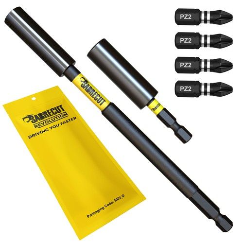 SabreCut Professional Impact Bit Holders for Bosch Makita Milwaukee DeWalt SCRK1