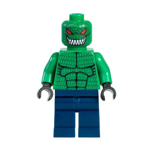 LEGO Batman I Killer Croc Minifigure bat008 From 7780 2006 (UV PRINTED) — image 3
