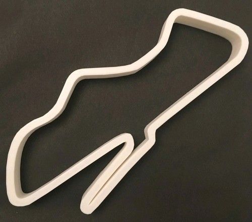 Donington Park Circuit Replica Track Art Freestanding Wall Mounted Race Track 3D