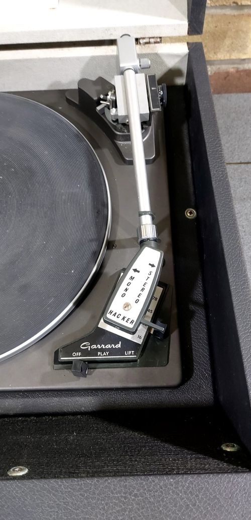 Gondolier GP42 Record Player Vintage Hacker Garrard Deck Working Condition Retro — image 5