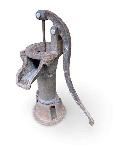 Garden Water Pump Industrial Cast Iron Vintage hand Pump Raw Cast iron Feature