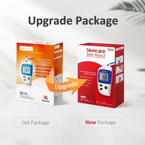 sinocare Diabetes Test Kit, Blood Glucose Monitor, Safe-Accu2 Sugar...  — image 7