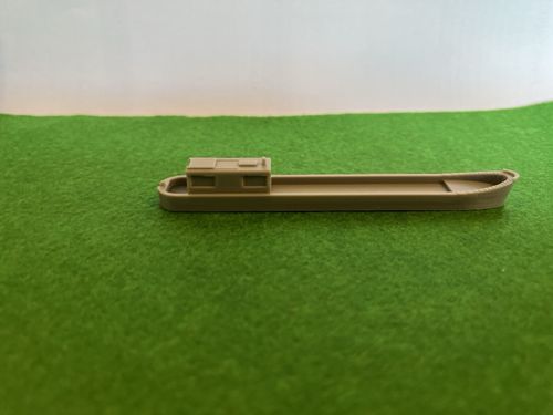 4x N Gauge 40ft/53ft Canal/Narrow Leisure and cargo Boat Model Railway Scenery — image 6