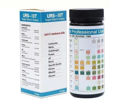 100 Strips Urine Test Strip 10 Parameters Urinalysis Dip-Stick PH Test Strips uk