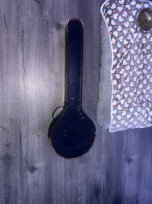 English zither 1920 banjo 6-String Open Back Satin Wood, 19 Frets, — image 9