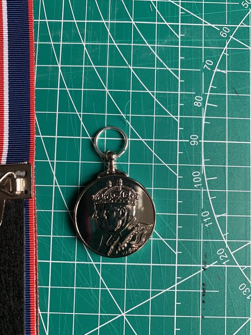 kings coronation medal 2023 full size (replacement) NOT MOUNTED — image 2