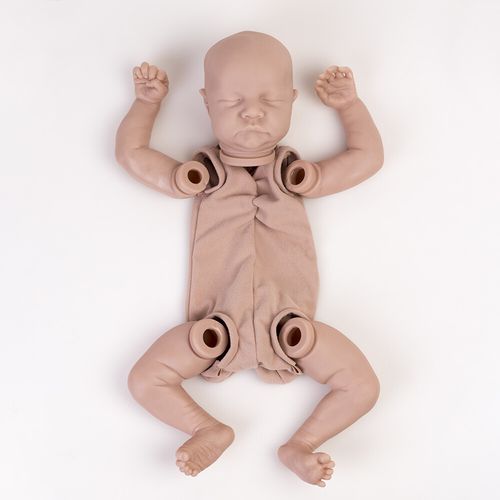 DIY Realistic Reborn Baby Doll Mold Kits Unpainted Vinyl Silicone Newborn Parts — image 3