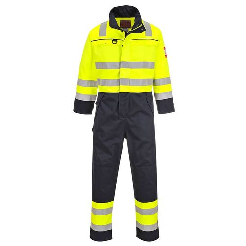 Portwest Hi Vis Multi-Norm Coverall Flame Resistant Welding Safety FR60 — image 1
