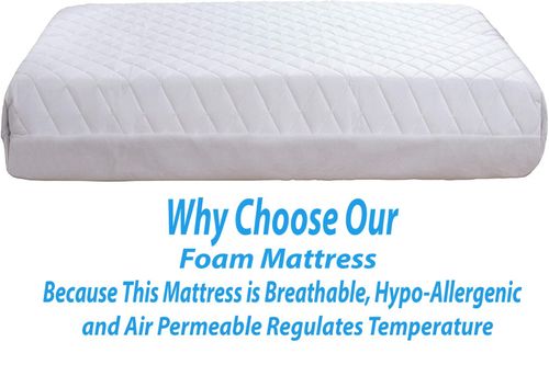 New Travel Cot Mattress For GRACE, REDKITE and MAMAS & PAPAS - 95 x 65 x 5 cm — image 2